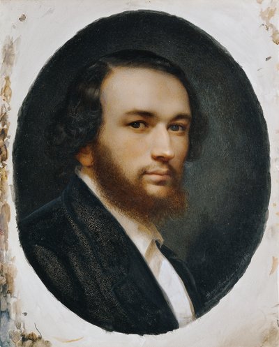 självporträtt av Georg Martin Ignaz Raab