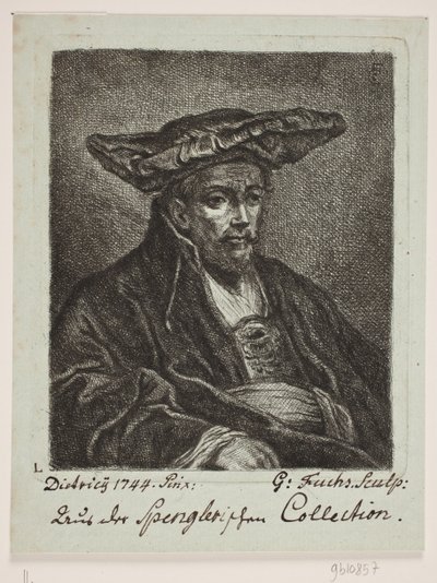 En man med basker av Georg Mathias Fuchs