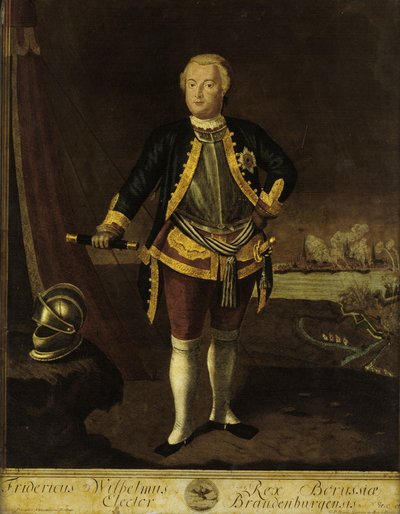 Fredrik I av Preussen Fredrik Vilhelm Kung av Preussen Kurfurste av Brandenburg av Georg Paul Busch
