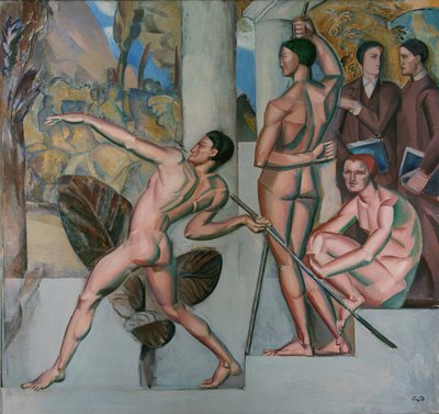 Mens sana in corpore sano Ett sunt sinne i en frisk kropp, 1912 av Georg Pauli