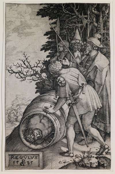 Attilus Regulus av Georg Pencz