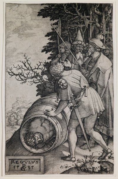 Attilus Regulus av Georg Pencz