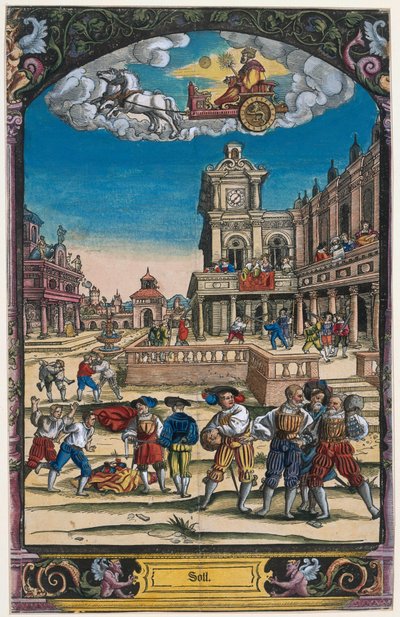Die sieben Planeten: Sonne av Georg Pencz