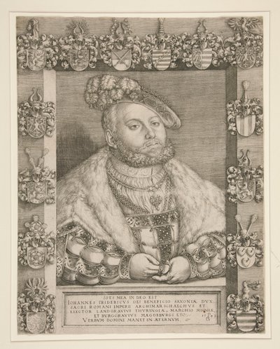 Fredrik den vise, kurfurste av Sachsen av Georg Pencz
