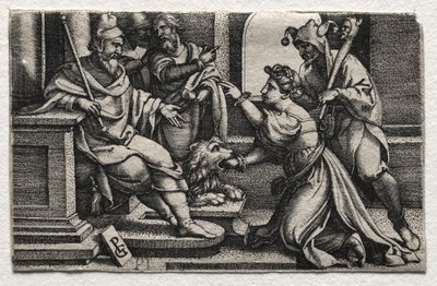 Sanningens mun av Georg Pencz