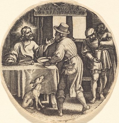 Att mata de hungriga av Georg Pencz