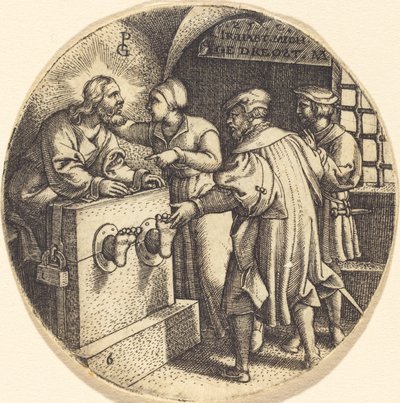Att besöka de fängslade av Georg Pencz