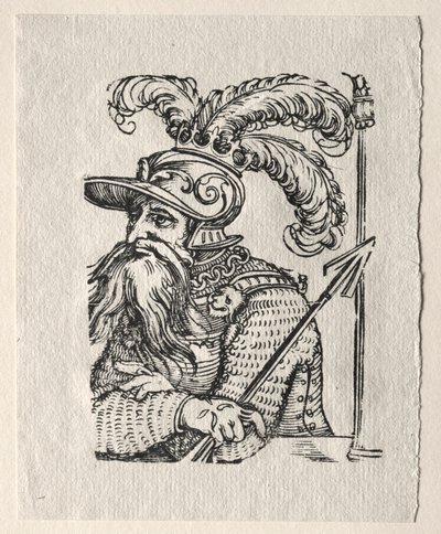 Tyranner i Gamla testamentet: Ahab av Georg Pencz