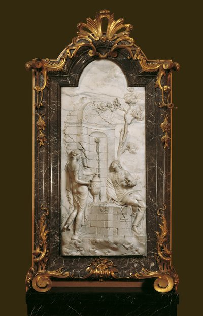 Kristus och den samaritiska kvinnan av Georg Raphael Donner