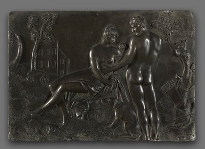 Venus och Adonis, mitten av 1700-talet. av Georg Raphael Donner