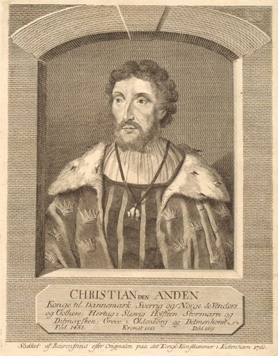Kristian II av Georg Vilhelm Baurenfeind
