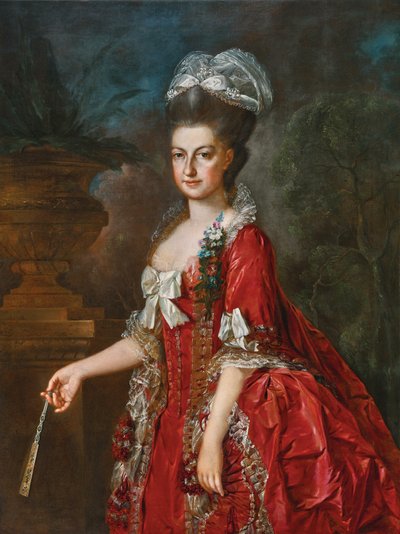 Johann Georg Weikert Porträtt av Maria Christine av Österrike 1778 av Georg Weikert