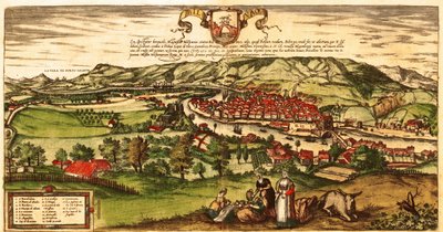Bilbao von Georg and Hogenberg Franz (1535-90) Braun