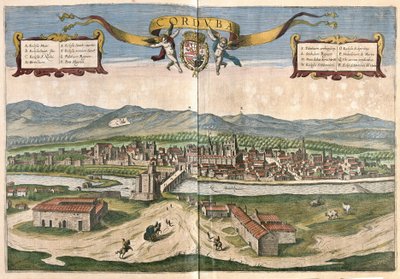 Fontainebleau, Frankrike (gravyr av Georg Braun and Hogenberg Franz