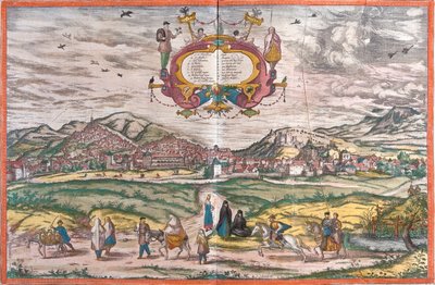 Granada, Spanien von Georg and Hogenberg Franz (1535-90) Braun