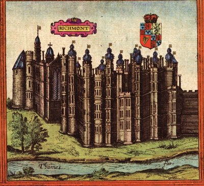 Richmond, England von Georg and Hogenberg Franz (1535-90) Braun