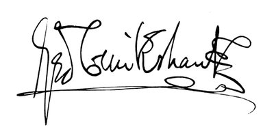 George Cruikshanks signatur (gravyr) av George (after) Cruikshank