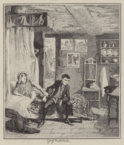 Illustration för Jack Sheppard (gravyr) av George (after) Cruikshank