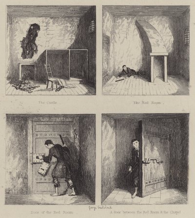 Illustration för Jack Sheppard (gravyr) av George (after) Cruikshank