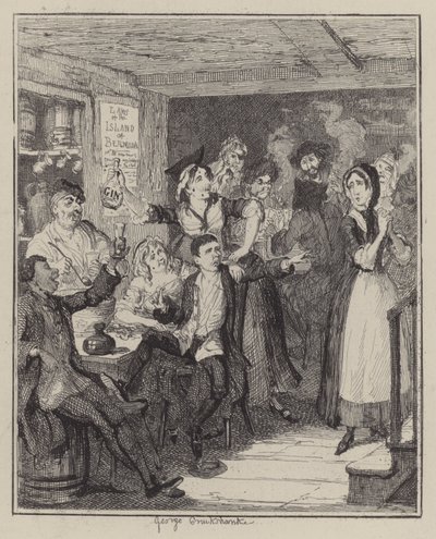 Illustration för Jack Sheppard (gravyr) av George (after) Cruikshank