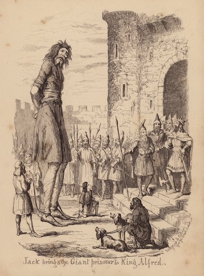 Jack och bönstjälken (gravyr) av George (after) Cruikshank