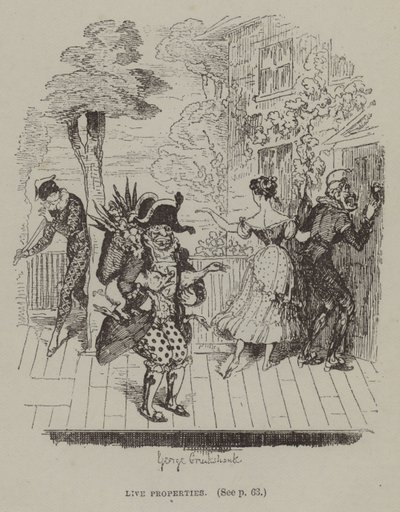 Live Properties (gravyr) av George (after) Cruikshank