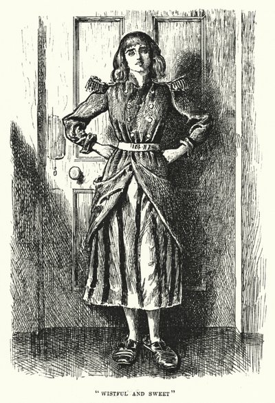 Illustration för Trilby av George du Maurier (gravyr) av George (after) Du Maurier