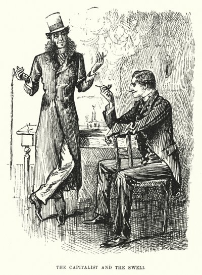 Illustration för Trilby av George du Maurier (gravyr) av George (after) Du Maurier