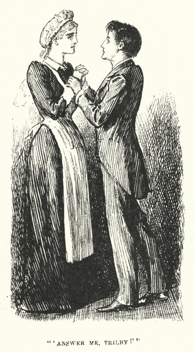 Illustration för Trilby av George du Maurier (gravyr) av George (after) Du Maurier