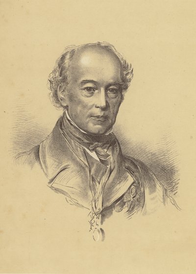 Amiral av flottan Sir Thomas Byam Martin av George (after) Richmond