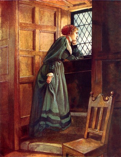 Ye Maidens Pretty (färglitografi) av George 9th Earl of Carlisle Howard