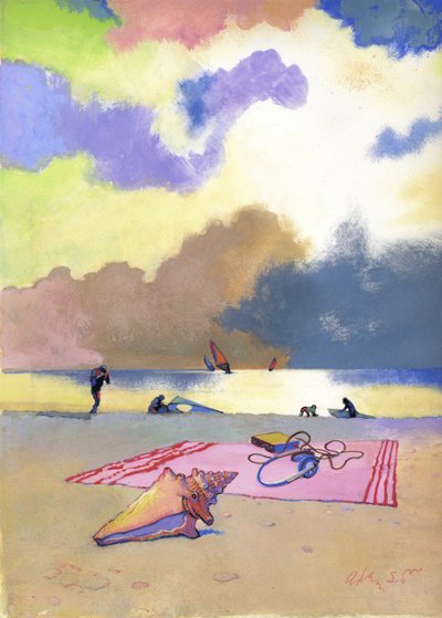 Sommarkväll, 1980-talet av George Adamson