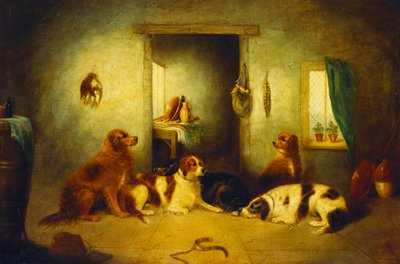 I väntan på mästare, 1870 av George Armfield