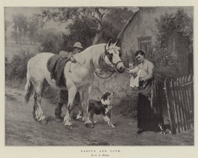 Arbete och kärlek av George Augustus Holmes