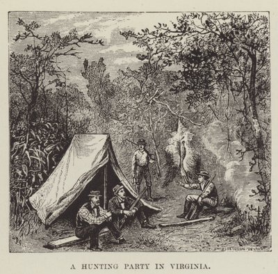 En jaktfest i Virginia av George Augustus Sala