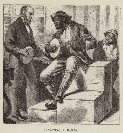 Välja en banjo av George Augustus Sala