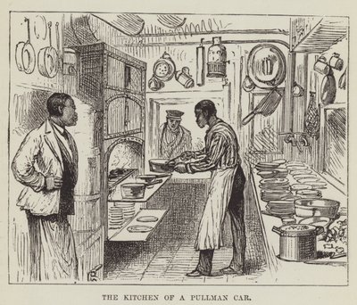 Köket i en Pullman-bil av George Augustus Sala