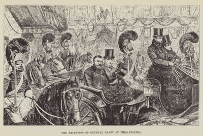 Mottagandet av General Grant i Philadelphia av George Augustus Sala