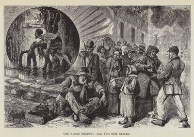 Den svarta Exodus, gamla och nya stilarna av George Augustus Sala