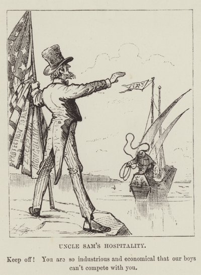 Uncle Sams gästfrihet av George Augustus Sala