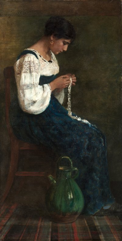 Capri spetsmakare, 1884. av George B. Butler