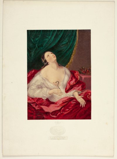 Kleopatra av George Baxter