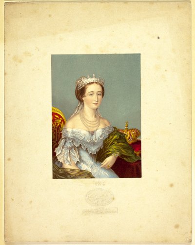 Eugénie, fransmännens kejsarinna av George Baxter