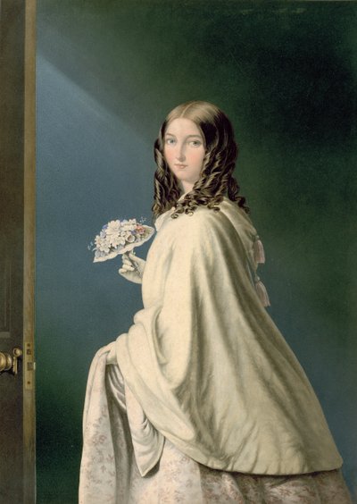 Brudtärnan (chromolitho) av George Baxter