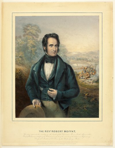 Reverend Robert Moffat av George Baxter