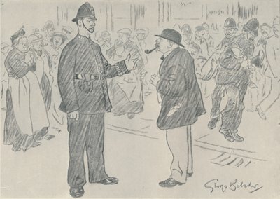 Polisen och folket, 1920 av George Belcher