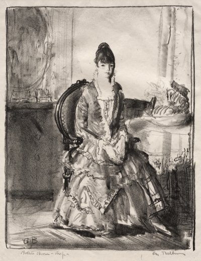Komposition, Emma i ett rum av George Bellows