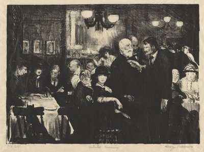 Konstnärskväll av George Bellows