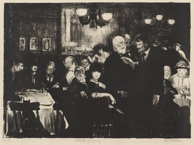 Konstnärskväll av George Bellows