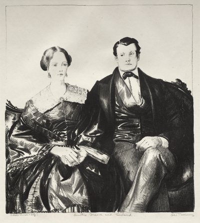 Moster Mason och hennes man av George Bellows